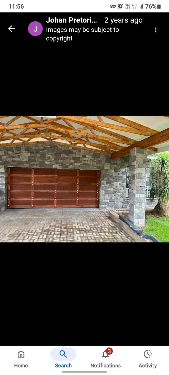 Garage door repair work 5